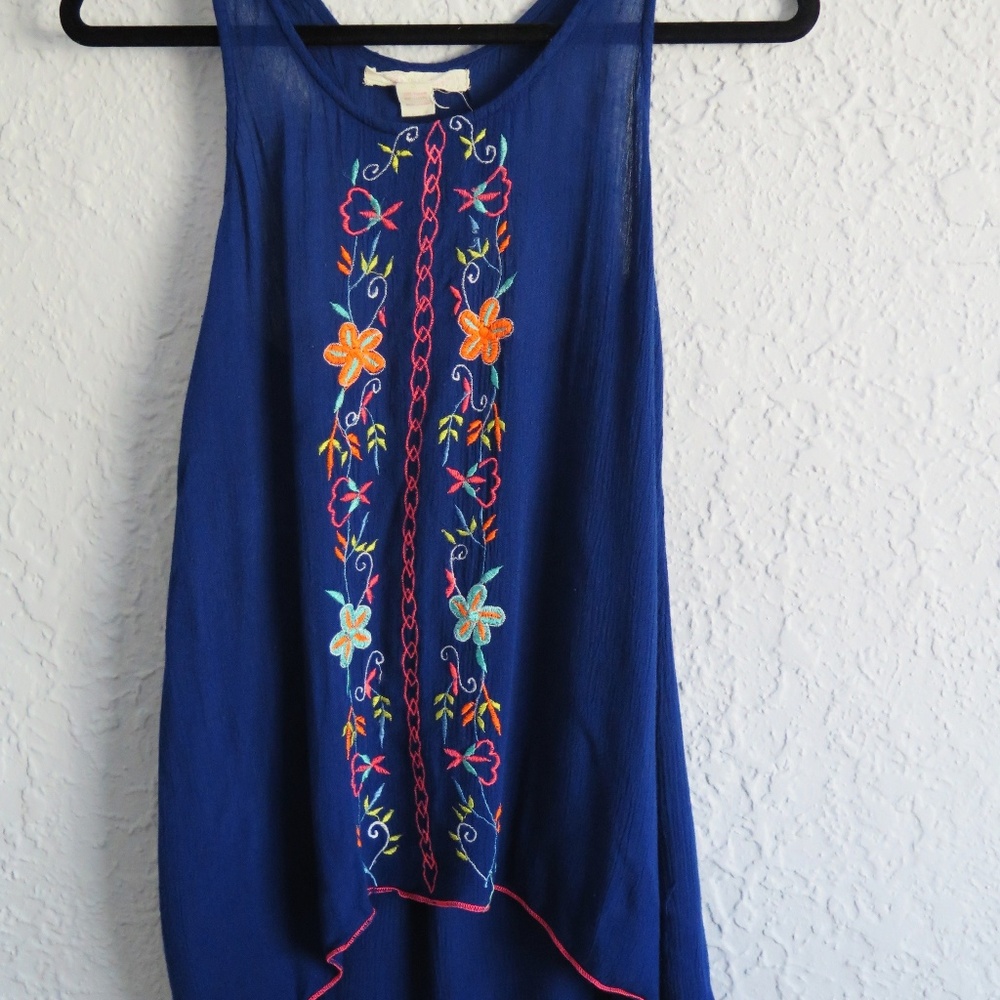 Shrinking Violet - Neon Racerback Tank Top